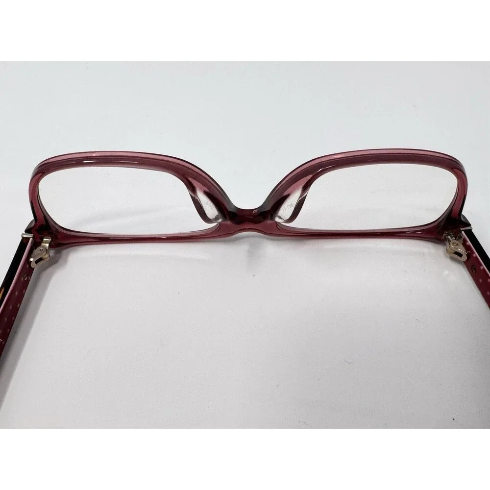 Kate Spade Cailin/F YDC Eyeglass Frames Only 145 Red Polka Dot Black Authentic